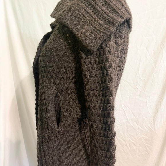 Ann Taylor Neutral Knit Soft Wool Cardigan Sweater | Size XS - Picture 4 of 9